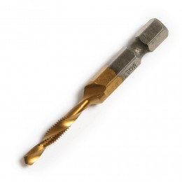 Сверло метчик М4х0,7х52 мм,Ti хвостовик бита 1/4'